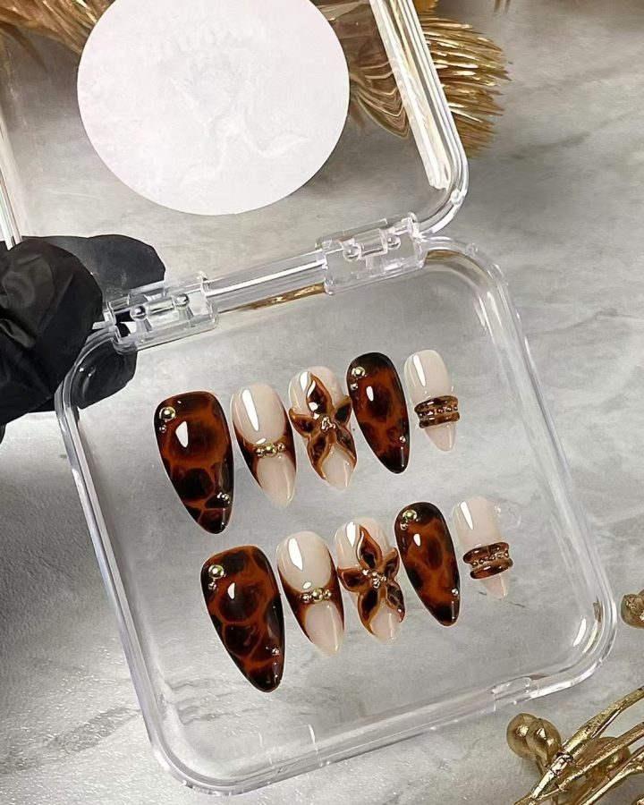 Tortoise Luxe Flower Set
