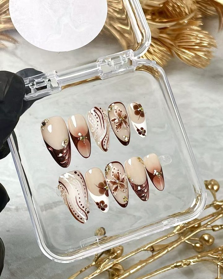 Cocoa Petal French Set